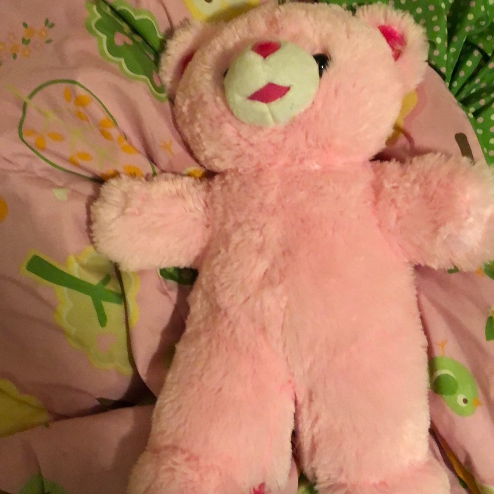 Pink Valentine’s Day bear